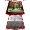 Annual circle for table with photos 75cm