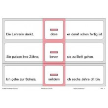 Konjunktionen, Adj. blau