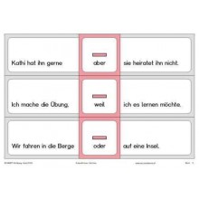 Konjunktionen, Adj. blau