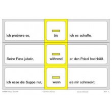 Konjunktionen, Adj. braun