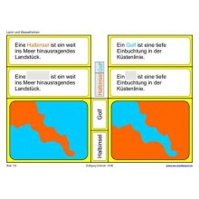 Land and water forms