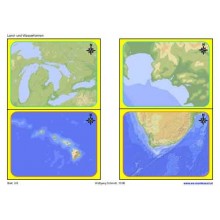 Land and water forms