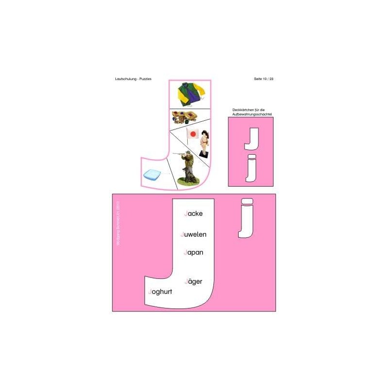 Lautschulung Puzzles