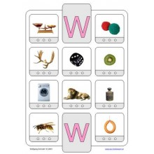 Phonetic training stopper cards