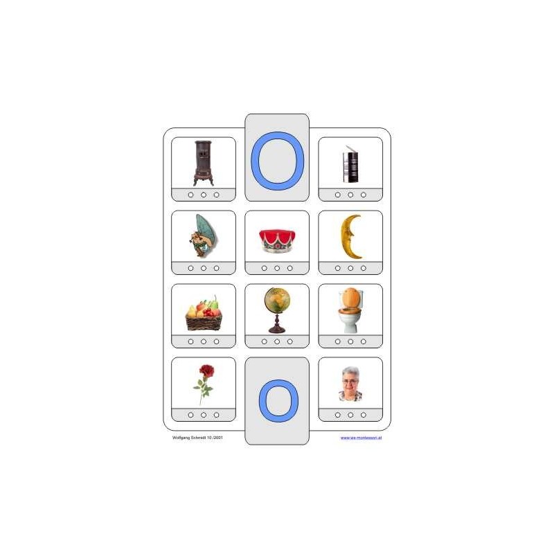 Phonetic training stopper cards