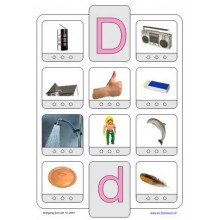 Phonetic training stopper cards