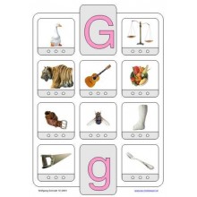Phonetic training stopper cards