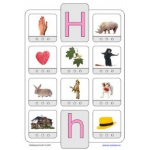 Phonetic training stopper cards
