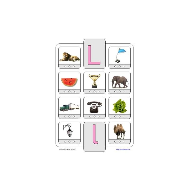 Lautschulung Stöpselkarten