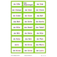 Reading material: phonograms