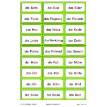 Reading material: phonograms