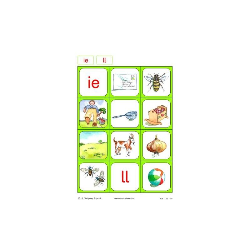 Lesematerial: Phonogramme