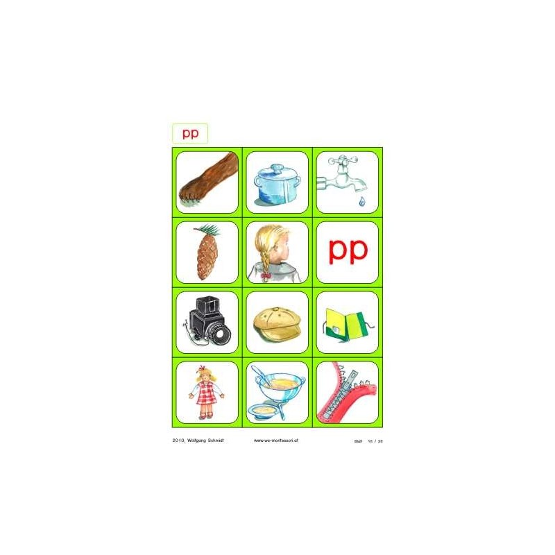 Lesematerial: Phonogramme
