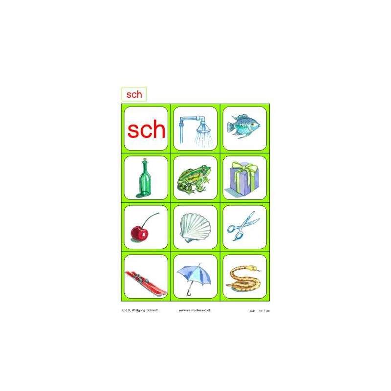 Lesematerial: Phonogramme