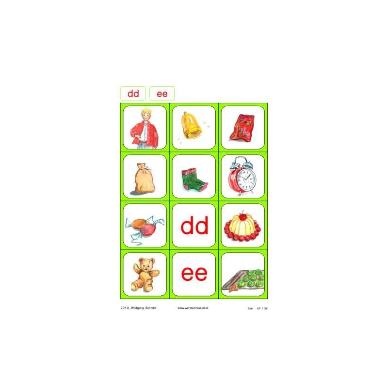 Lesematerial: Phonogramme