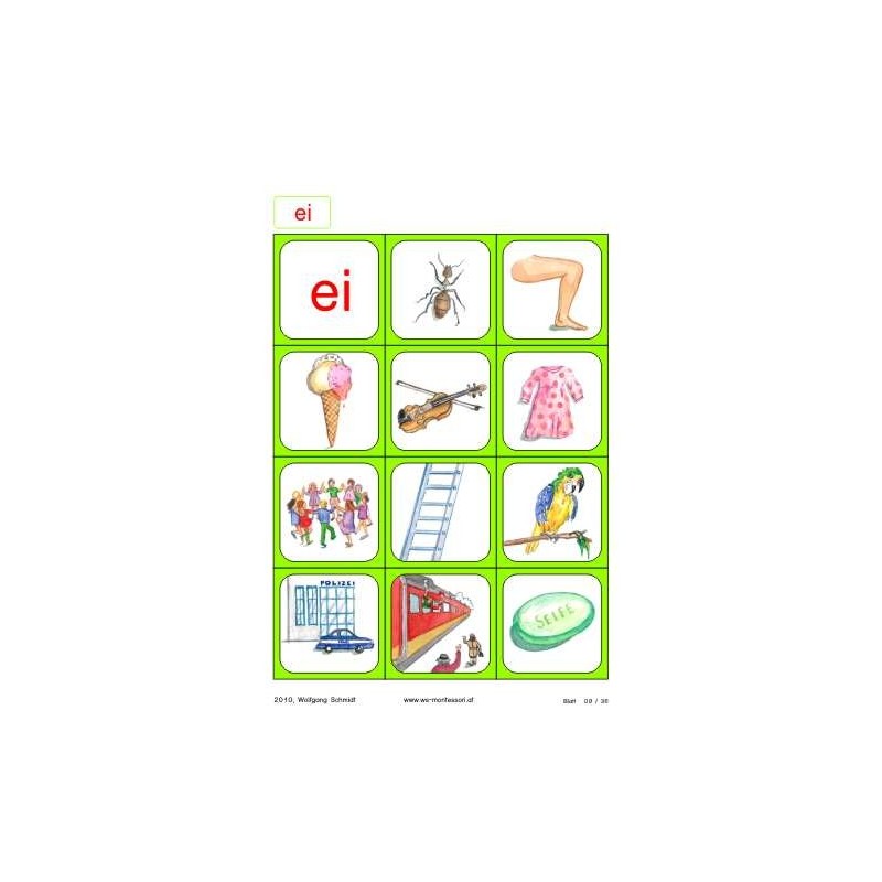 Lesematerial: Phonogramme