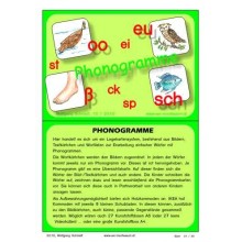Reading material: phonograms
