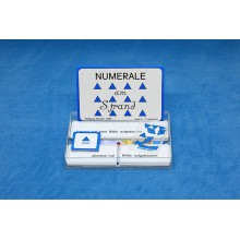 Numeralien: Am Strand, Adj. blau