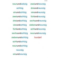 Perlenstäbchen am Hunderterfeld