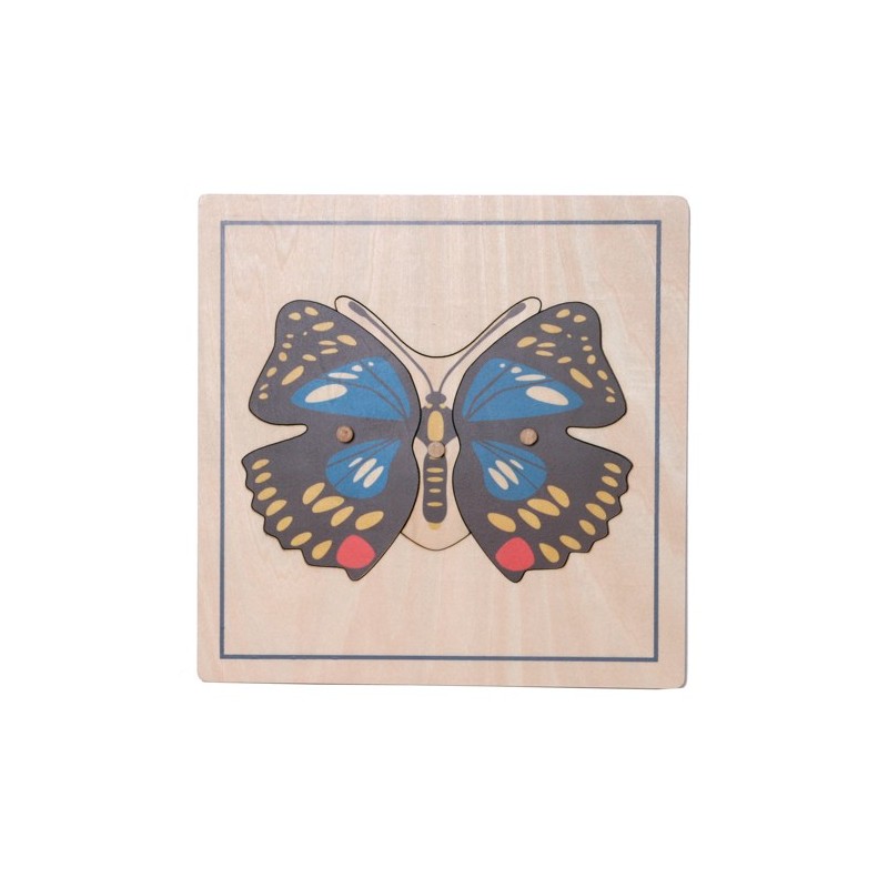 Tierpuzzle - Schmetterling
