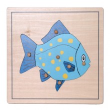 Tierpuzzle - Fisch