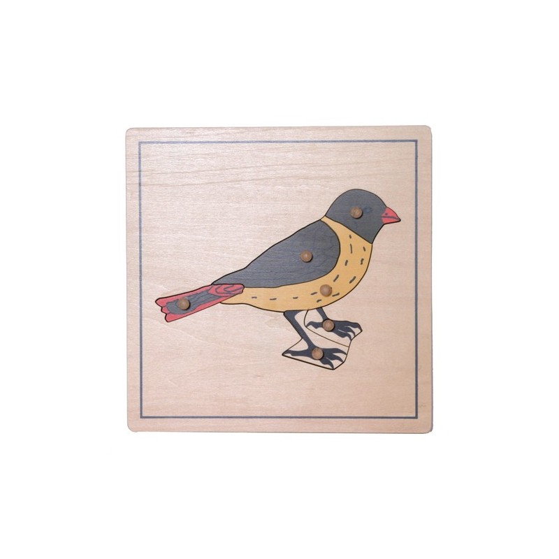 Tierpuzzle - Vogel