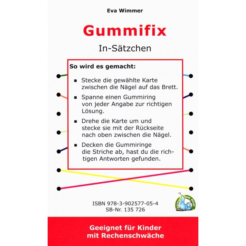 Gummifix - Insätzchen