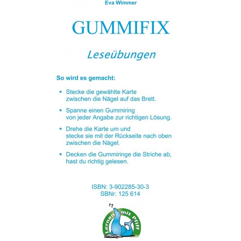 Gummifix: Čítanie
