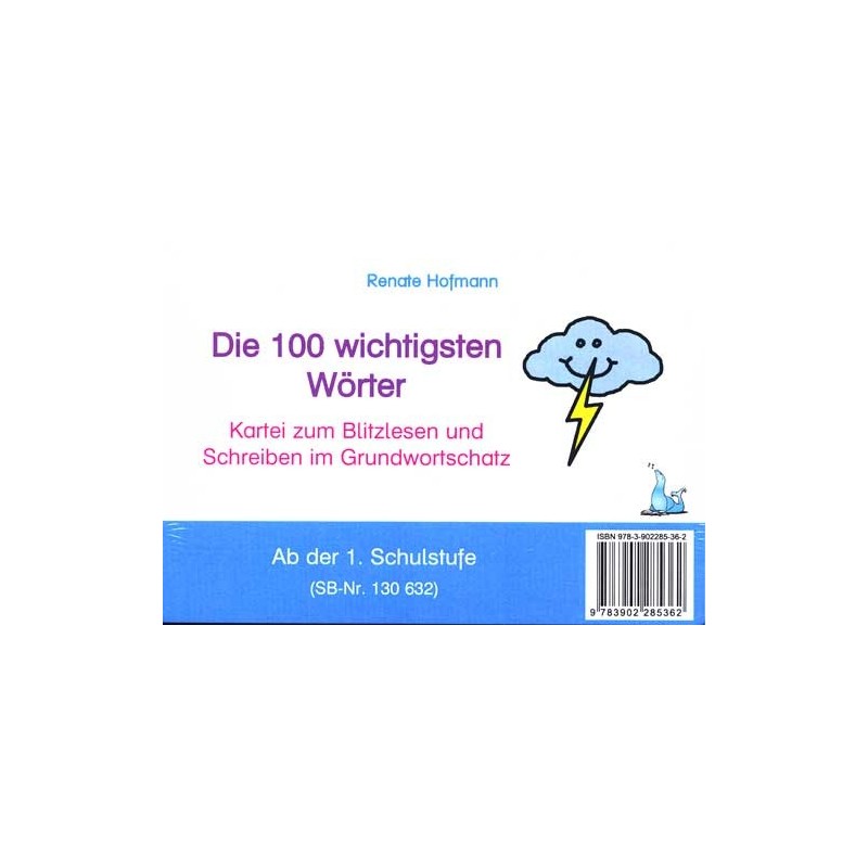 Die 100 wichtigsten Wörter - Teil 1