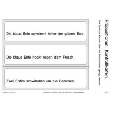 Prepositions: Am Ententeich, adj. Blue