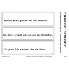 Präpositionen: Am Ententeich, Adj. braun