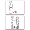 Pronoun, adj. Blue