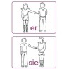 Pronoun, adj. Blue