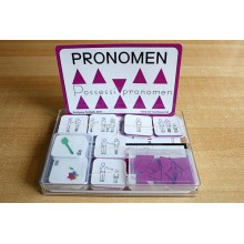 Pronoun, adj. Blue