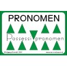 Pronomen, Adj. braun
