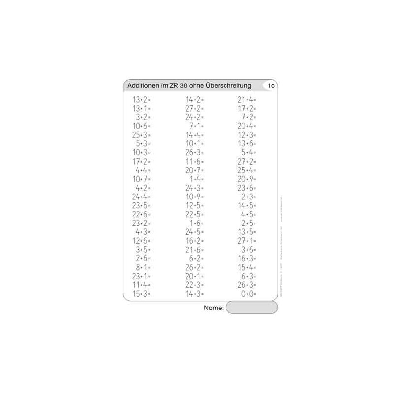 Computing file in the number range 100