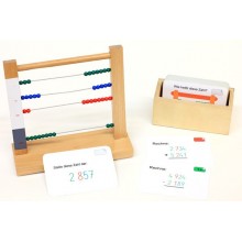 Rechenrahmen klein, Zahlenwert RECHTS	 (This item is available in english)