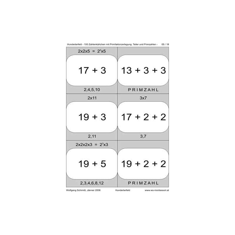Ring board part 2: Hundred field