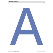 Schiebe- und Aufdeckspieleinlagen - Buchstaben