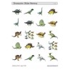 Sliding and revealing game deposits - dinosaurs