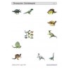 Sliding and revealing game deposits - dinosaurs