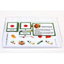 Schiebe- und Aufdeckspieleinlagen - Gemüse Deutschland