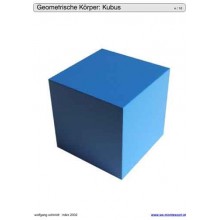 Schiebe- und Aufdeckspieleinlagen - Geometrische Körper