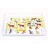 Schiebe- und Aufdeckspieleinlagen - Hoftiere
