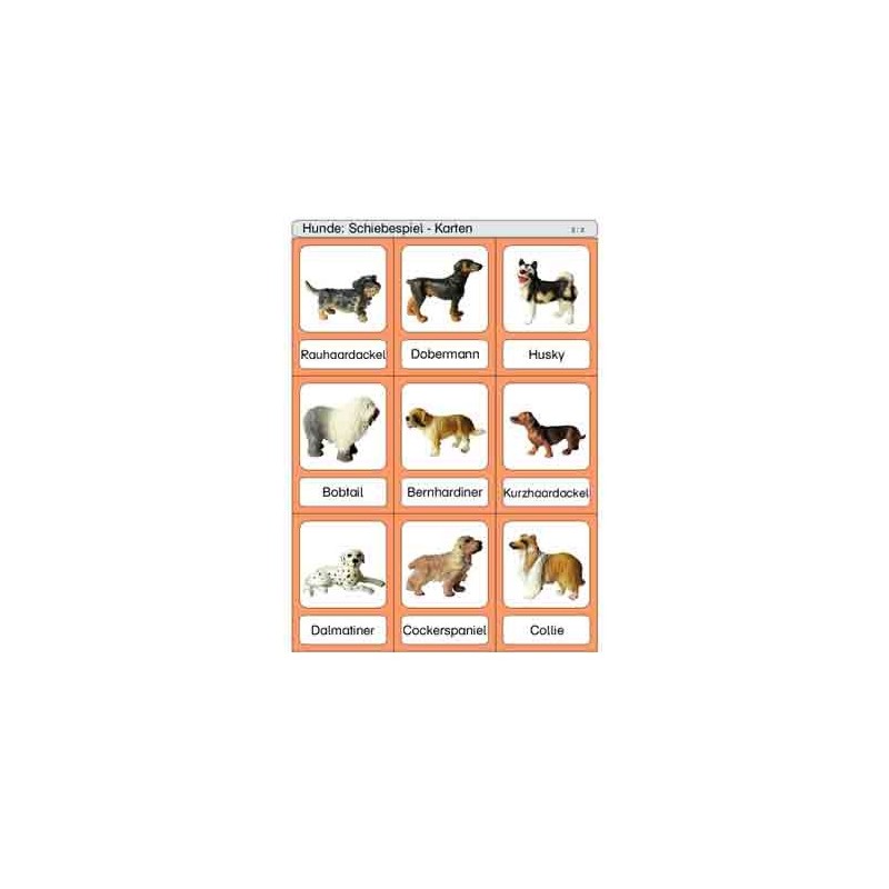 Sliding and turndown inserts - dogs