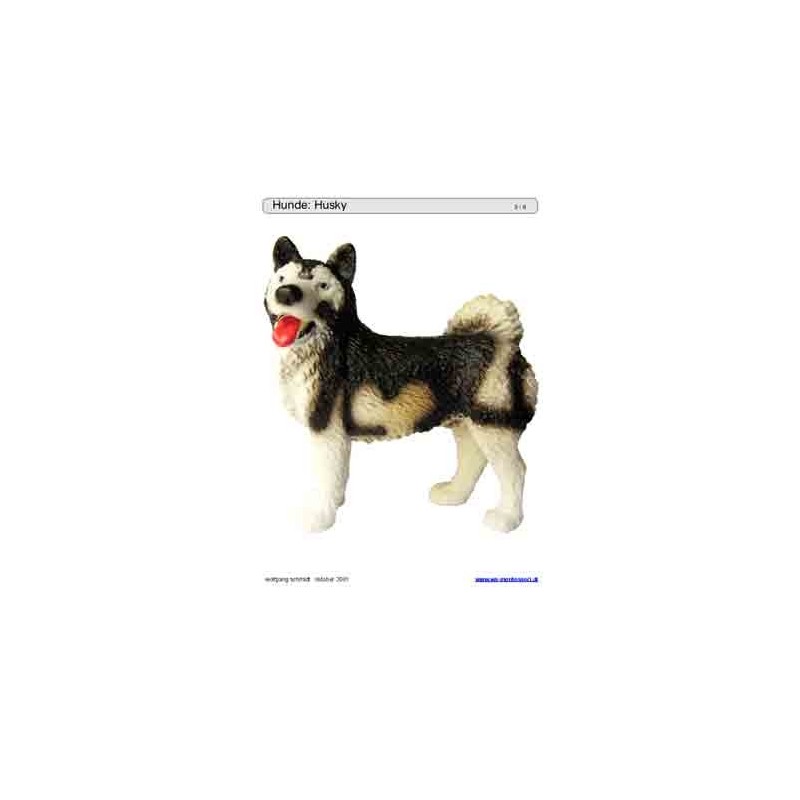 Schiebe- und Aufdeckspieleinlagen - Hunde