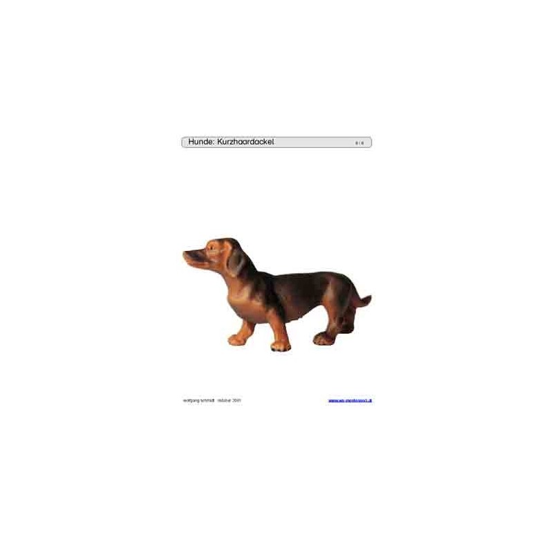 Schiebe- und Aufdeckspieleinlagen - Hunde
