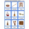 Sliding and turn-up pads - musical instruments