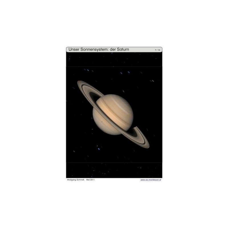 Schiebe- und Aufdeckspieleinlagen - Unser Sonnensystem