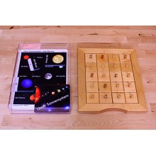 Schiebe- und Aufdeckspieleinlagen - Unser Sonnensystem